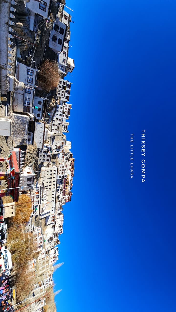 Thiksey monastery, the little Lhasa of Ladakh